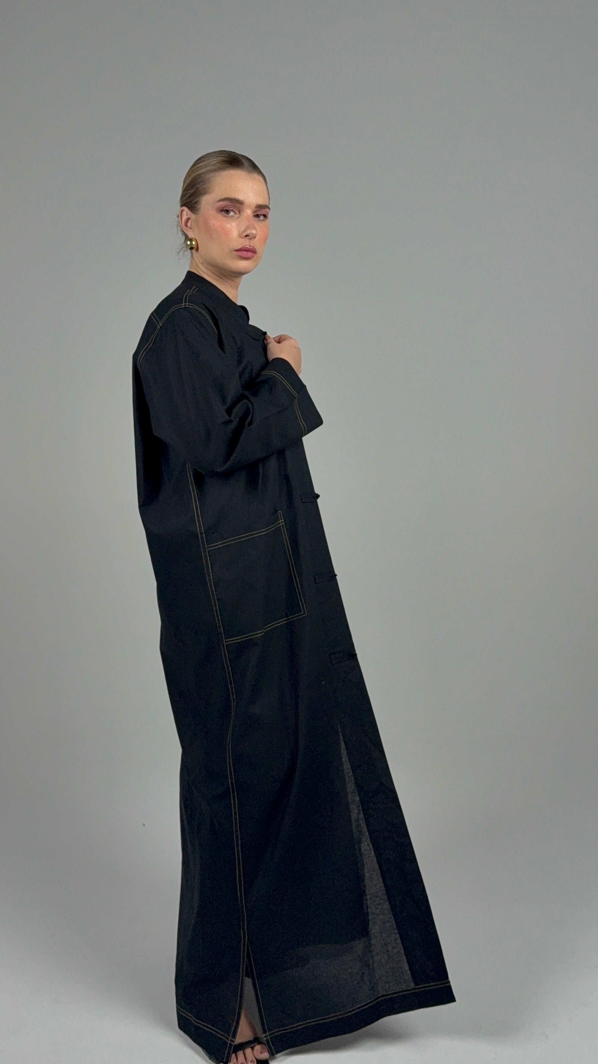 Shang Abaya- Black