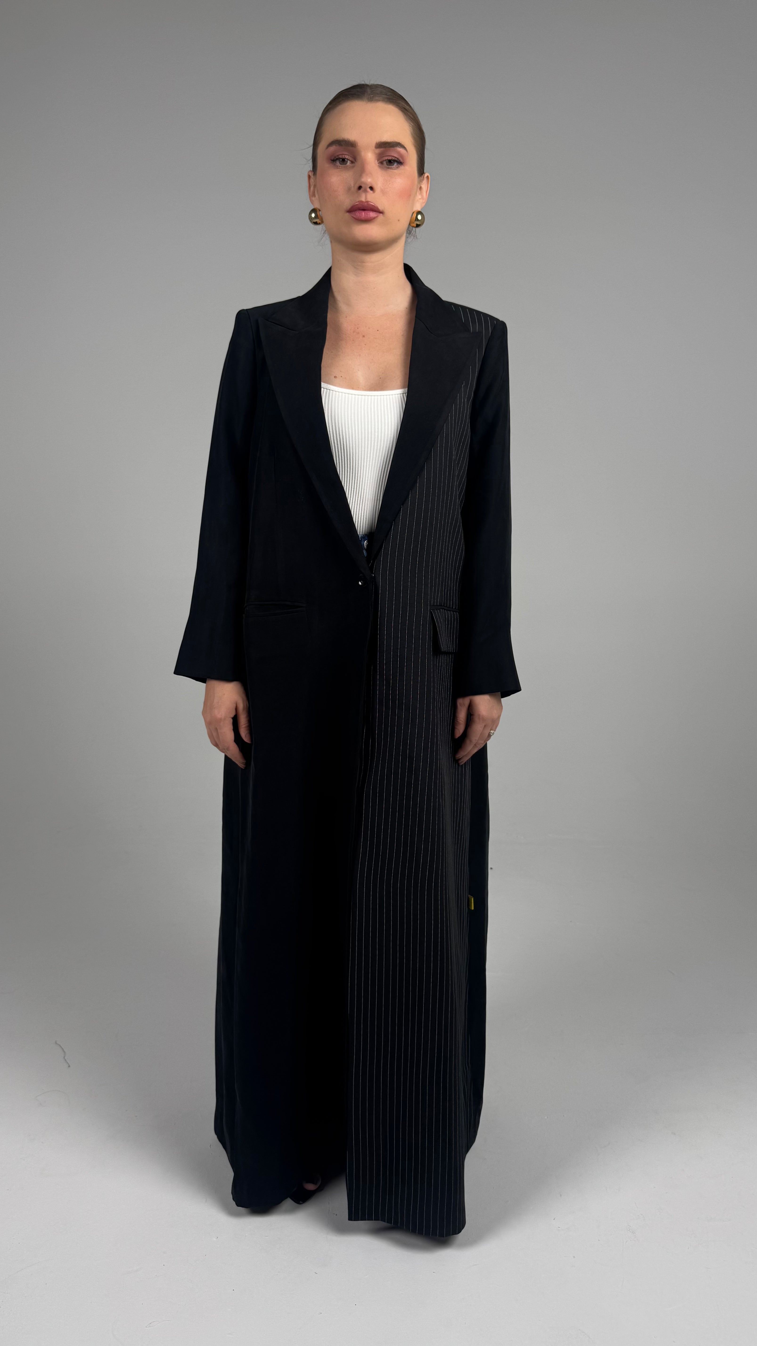 Sneakers Blazer- black/white Strips