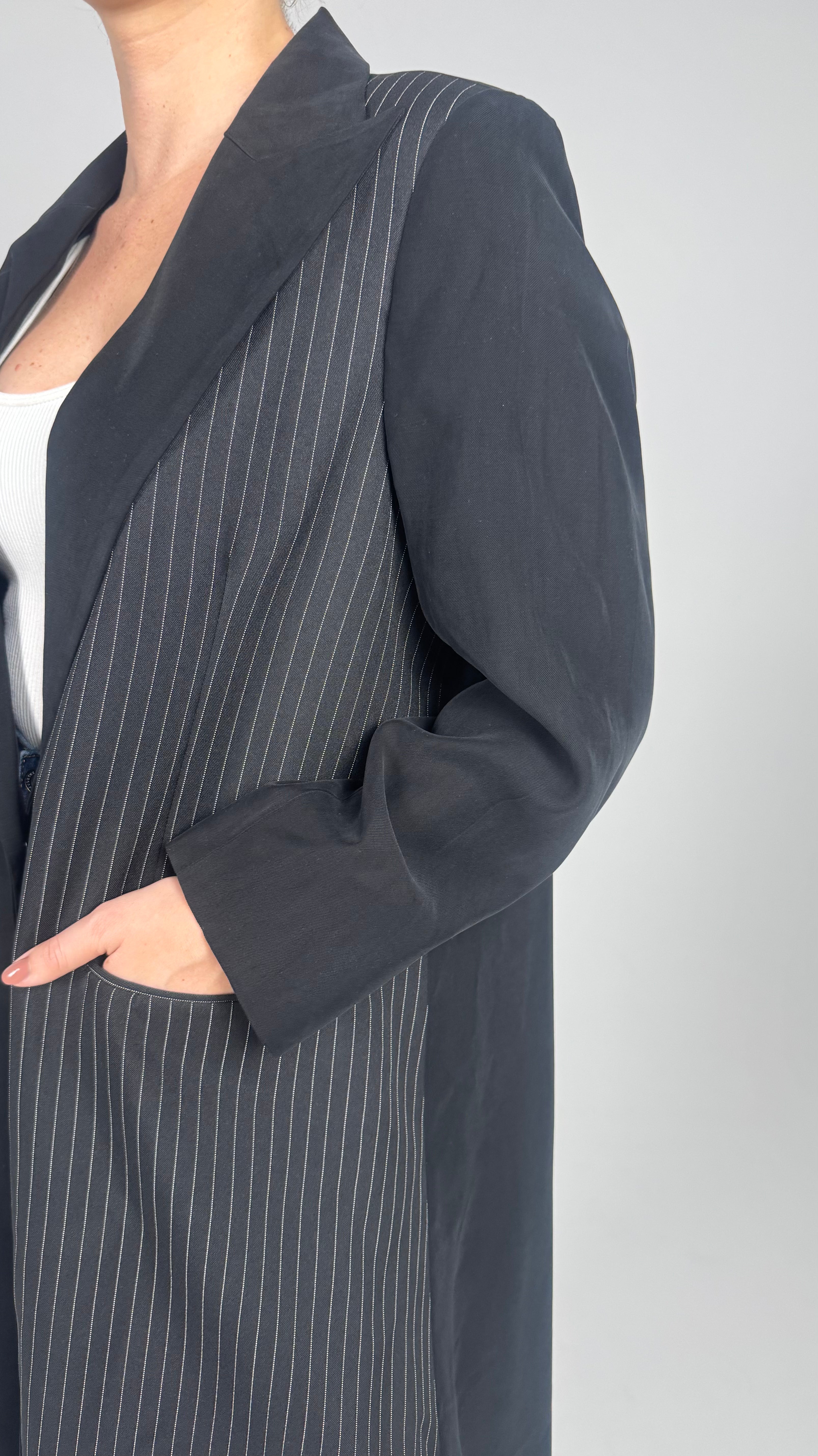Sneakers Blazer- black/white Strips