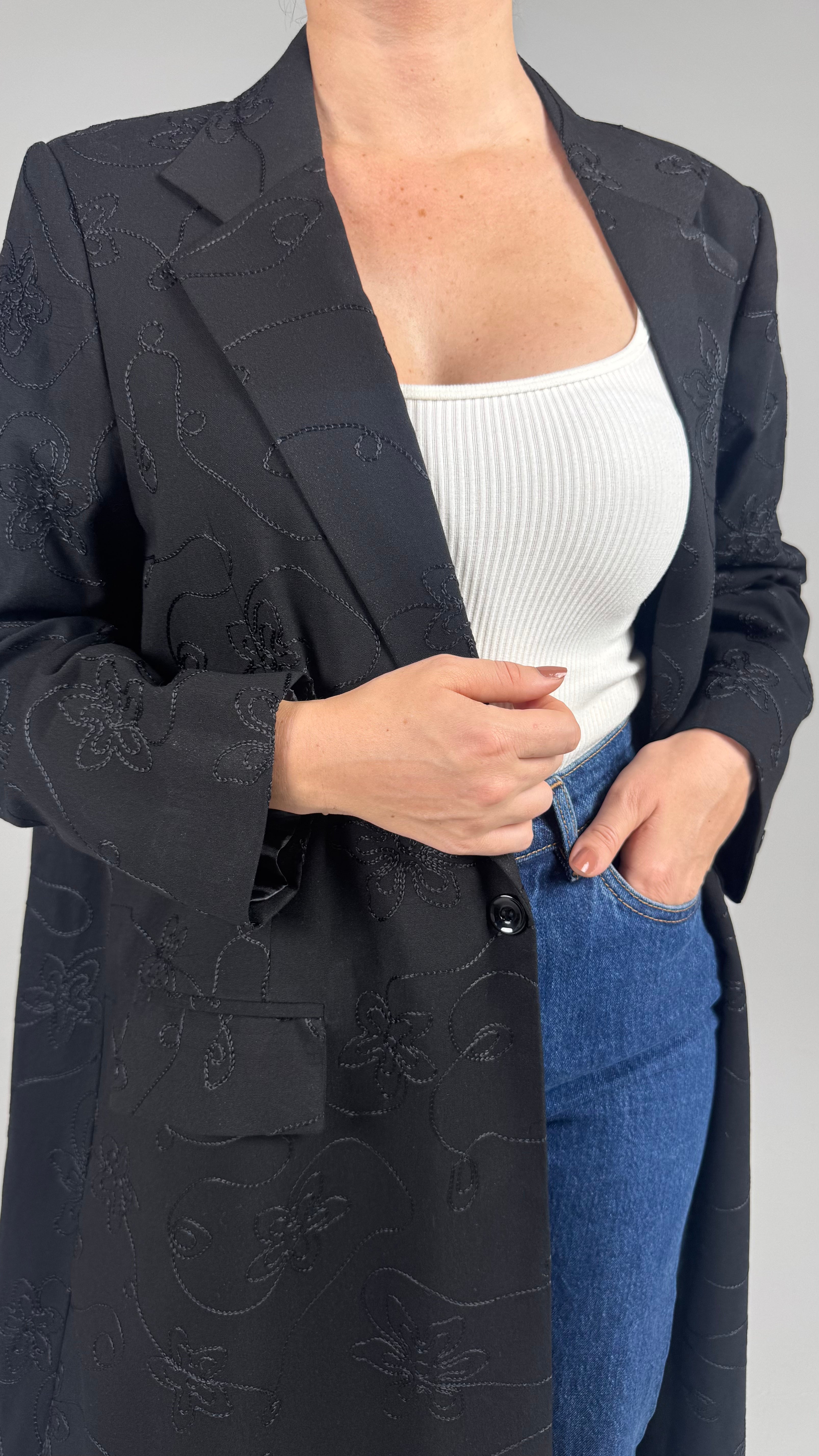 Floral Blazer