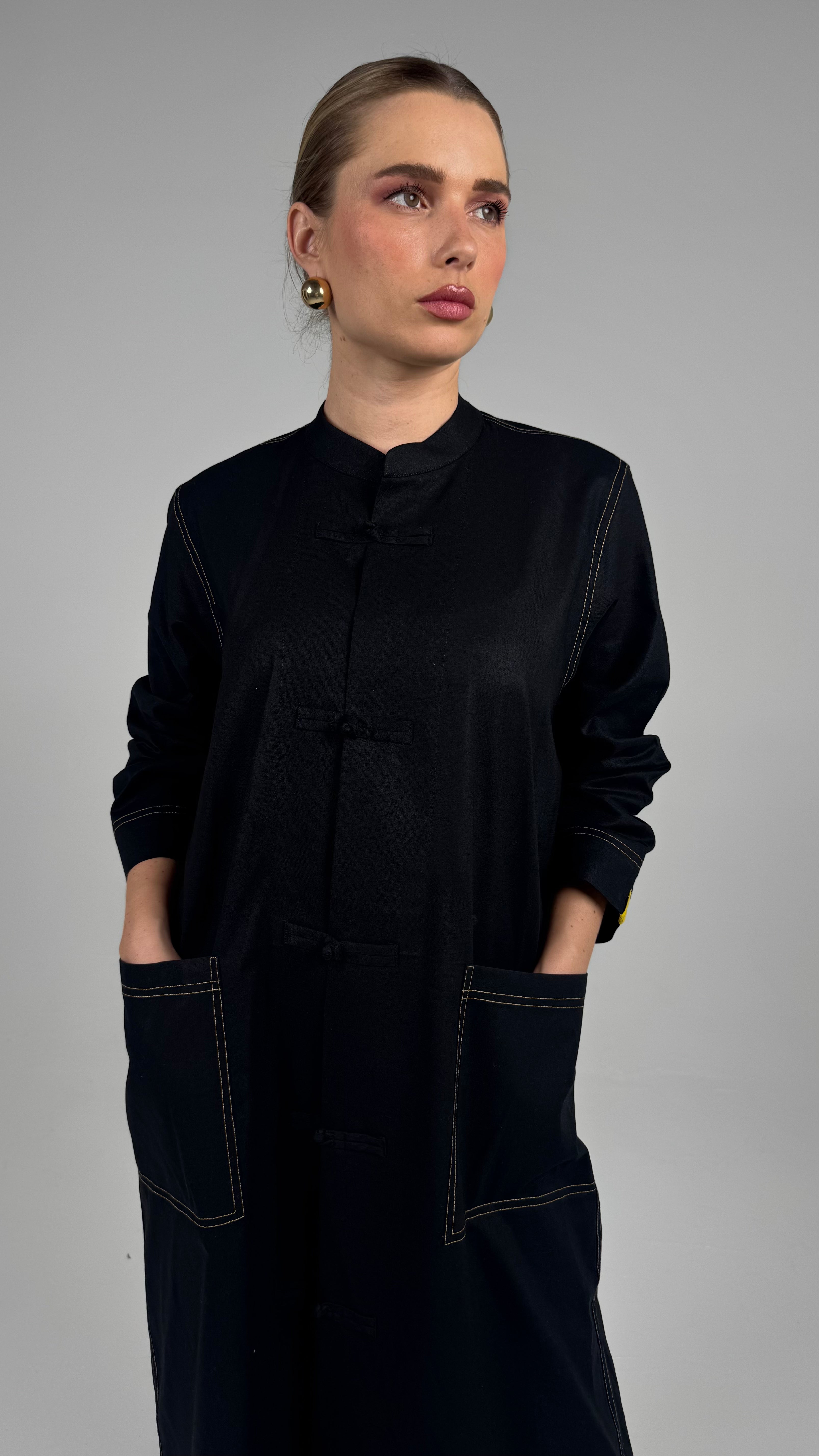 Shang Abaya- Black