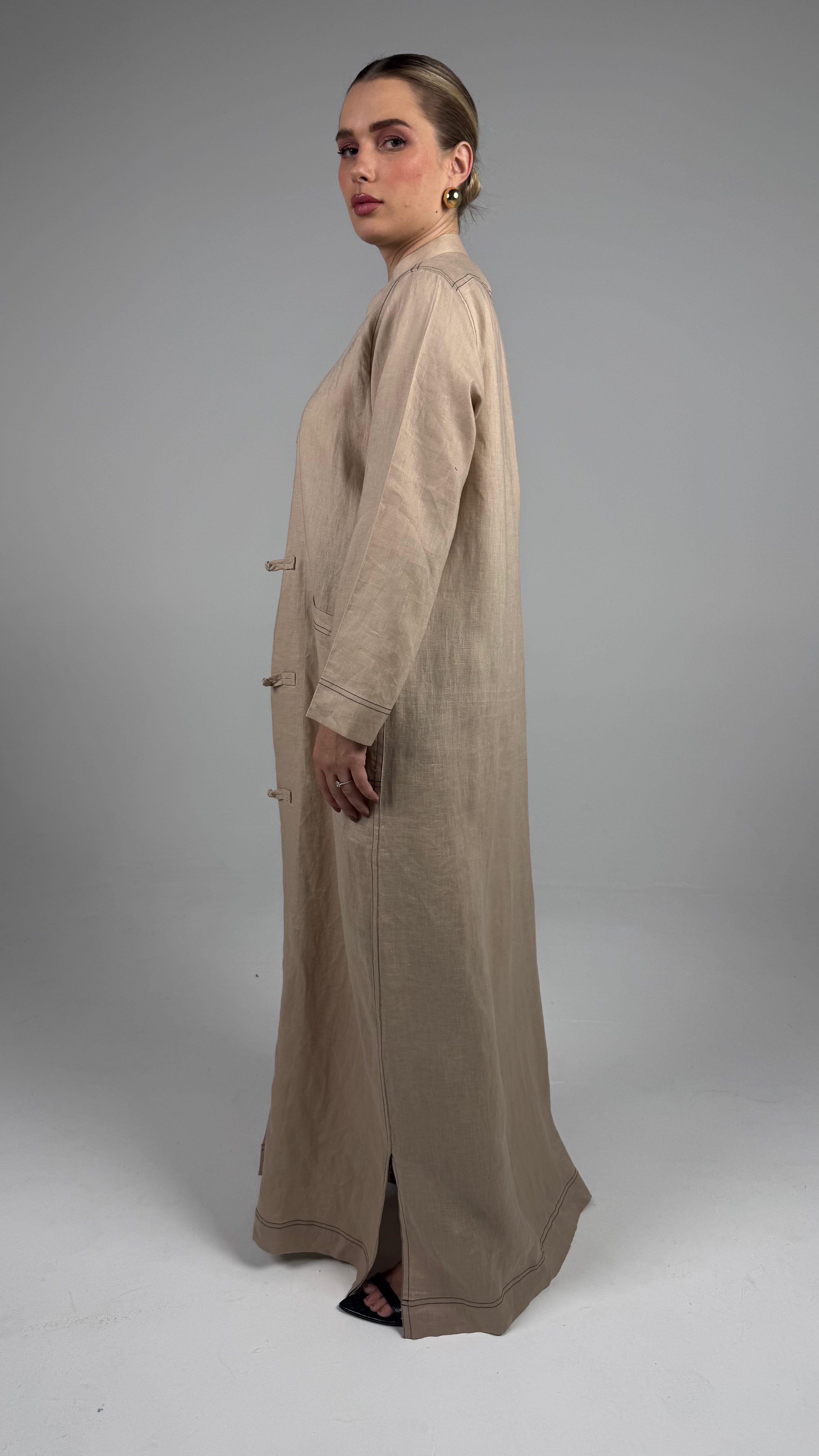 Shang Abaya- Beige