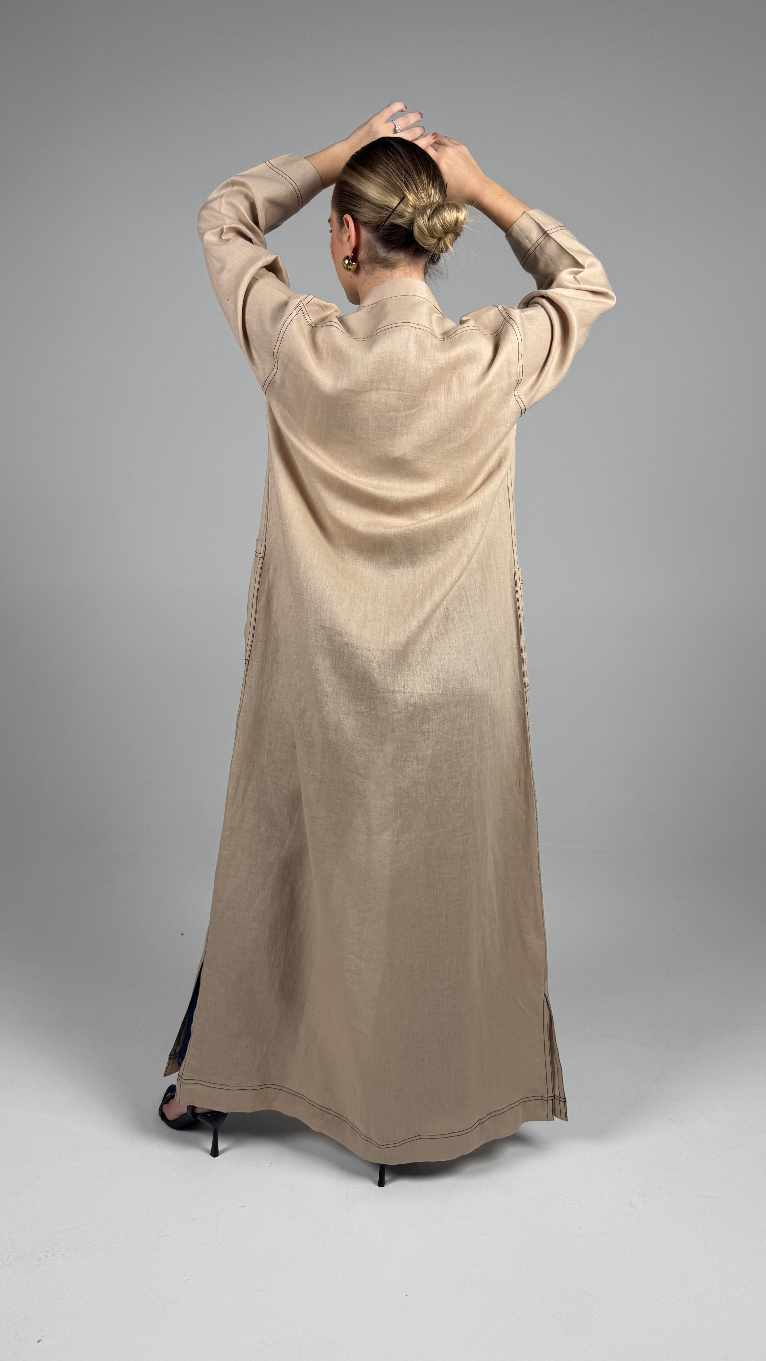 Shang Abaya- Beige