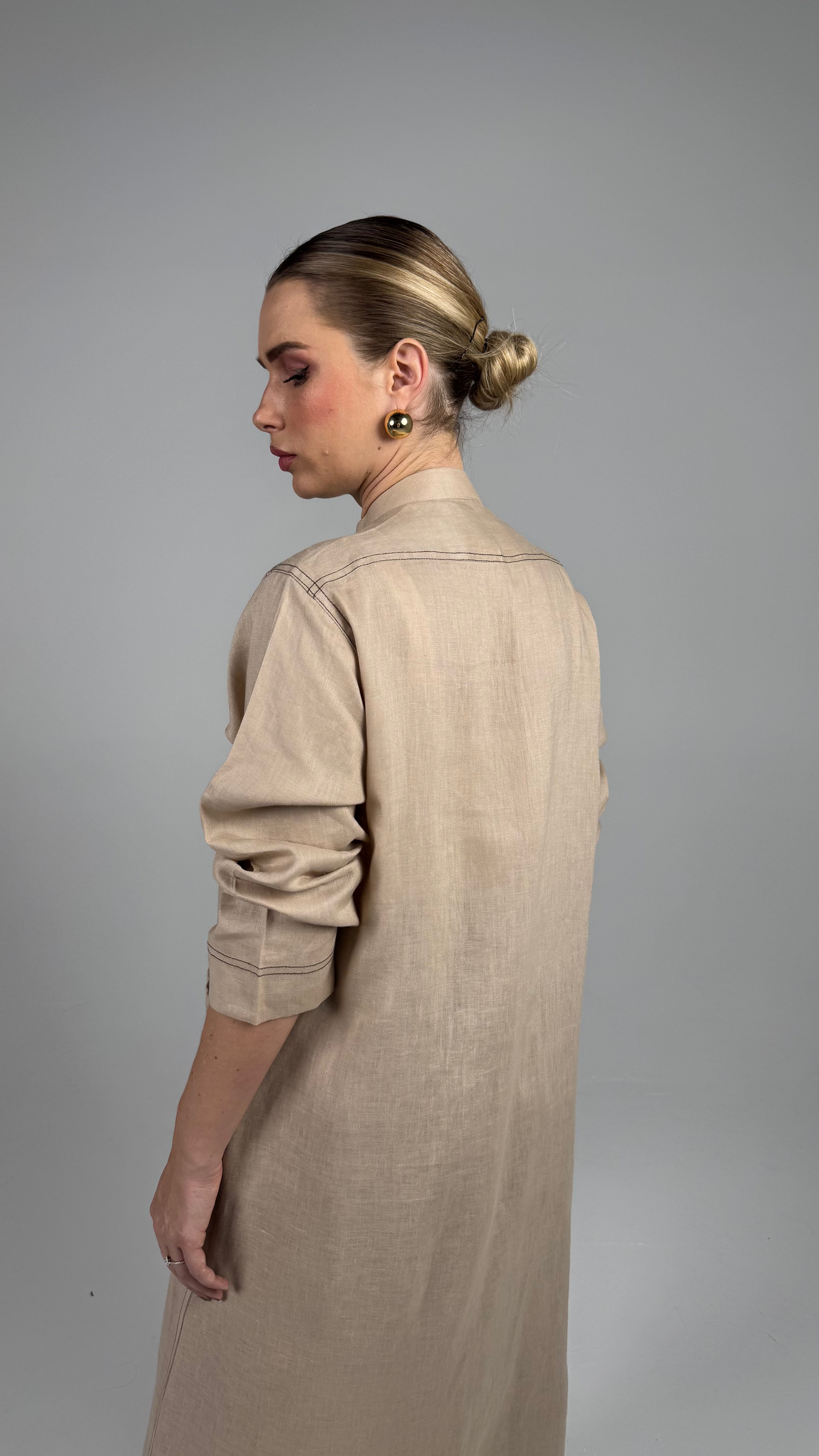 Shang Abaya- Beige