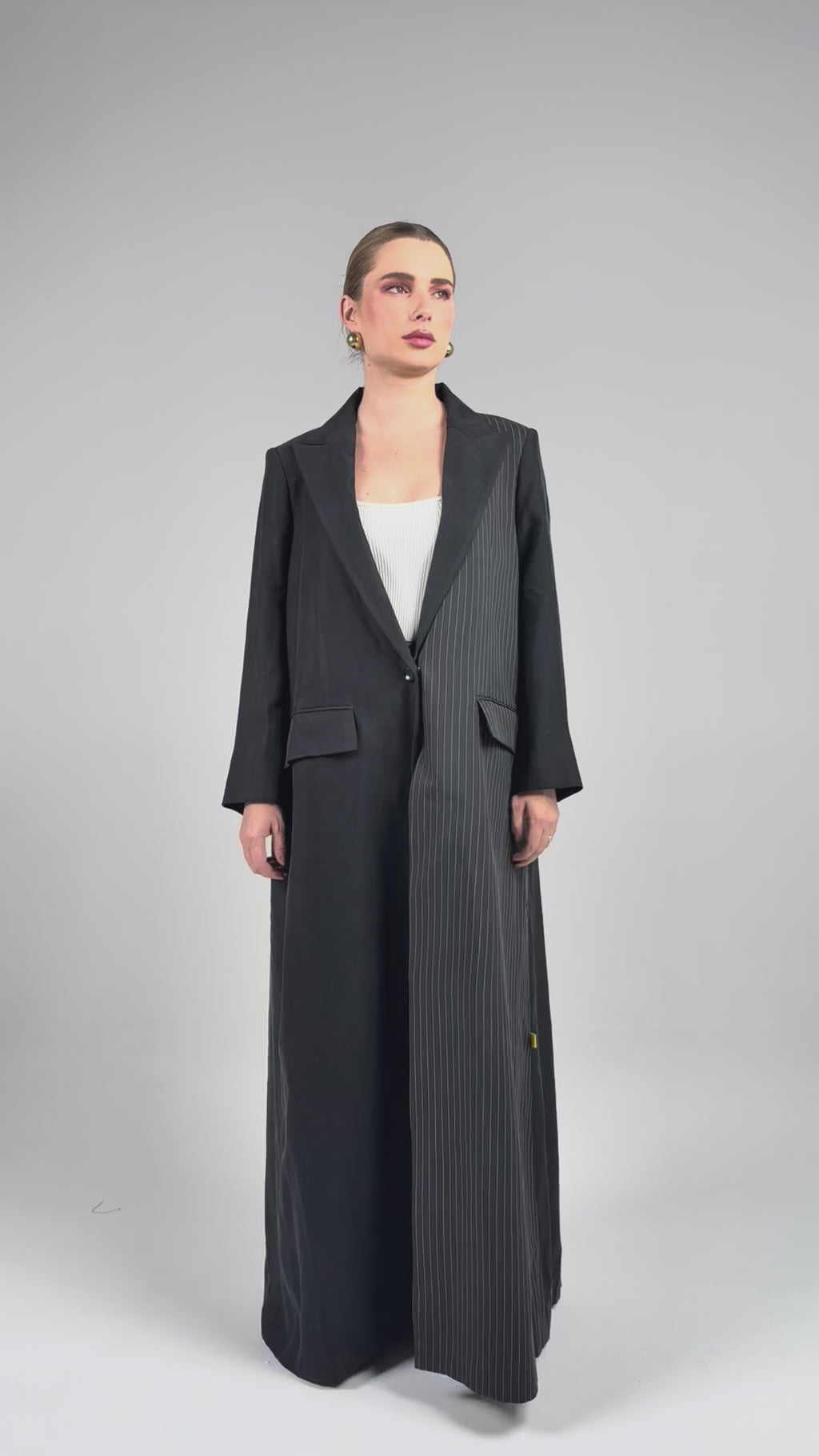 Sneakers Blazer- black/white Strips