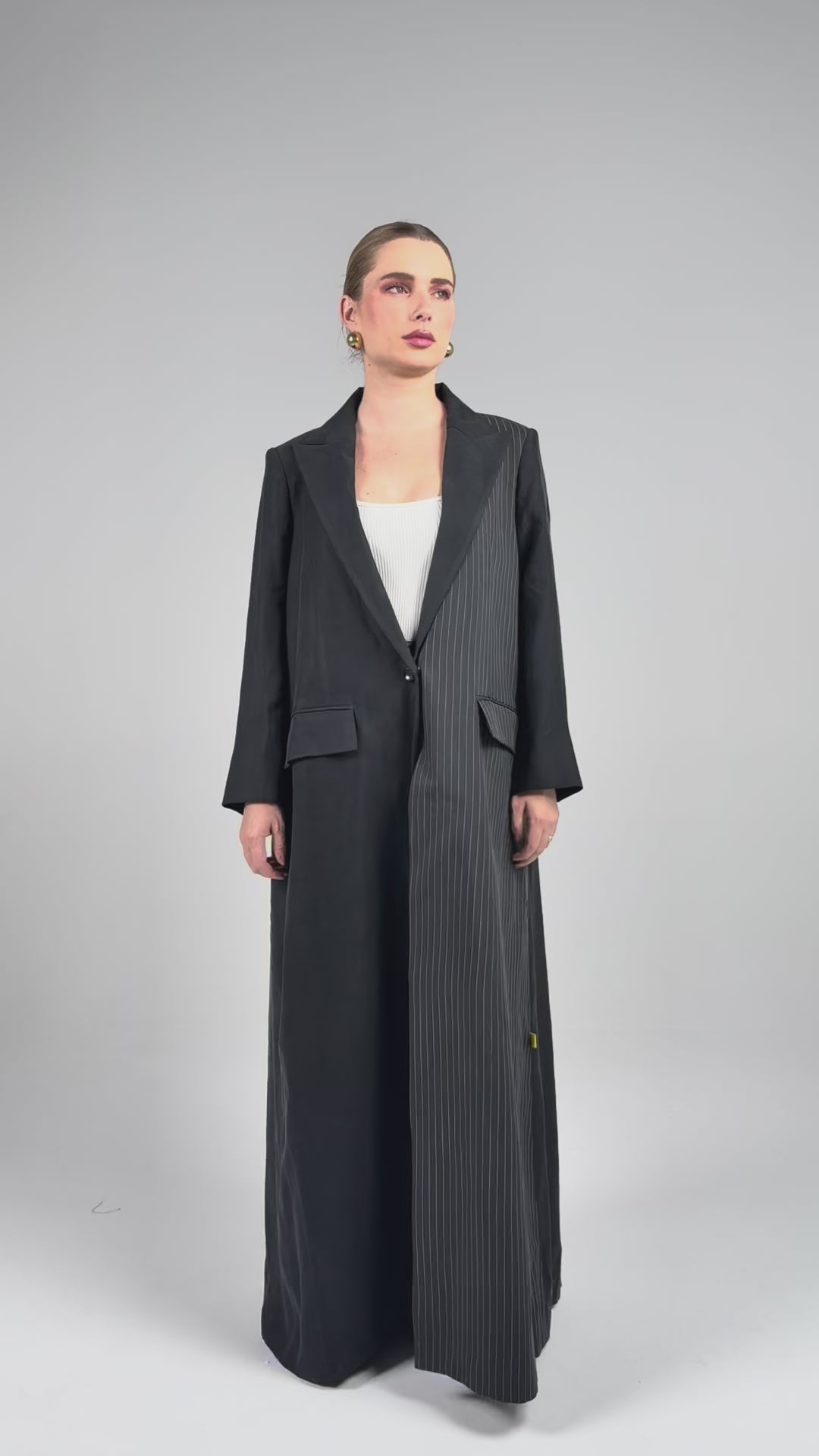 Sneakers Blazer- black/white Strips